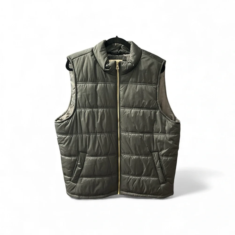 Weatherproof Men's Black Quilted Vest - Picture 1 of 2